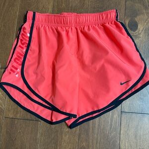 Nike Women's Bright Red Athletic Shorts